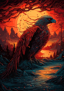 Crimson Eyed Phoenix