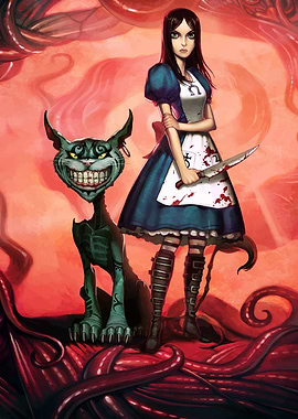 Alice Madness Returns ' Poster, picture, metal print, paint