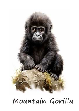 Mountain Gorilla Animal