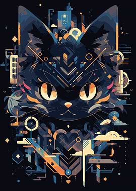 Abstract Purrfection