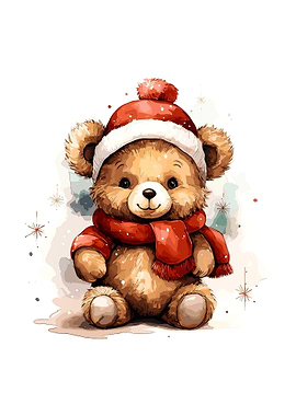 Bear Christmas Cute