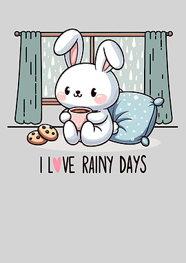 I Love Rainy Days Cozy