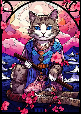 Human Cat cute colors