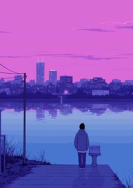 Love Lofi Pink Retro