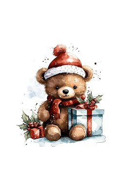 Bear Christmas Cute