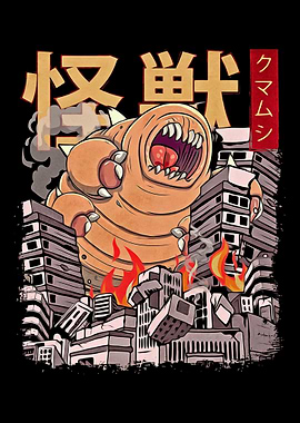 Kaiju Tardigrade Japanese
