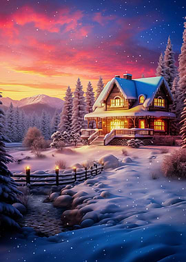 The Vintage Winter Lodge
