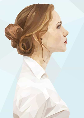 minimalist lowpoly art