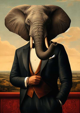 Elegant Elephant man