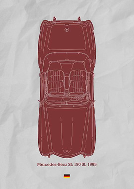 MercedesBenz SL 190 SL 19