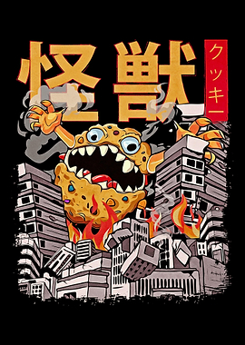 Kaiju Cookie Japanese