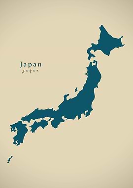 Japan map