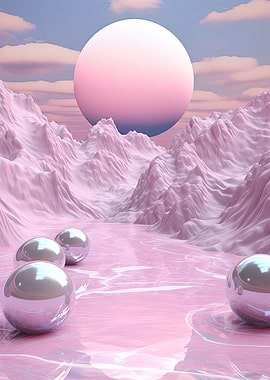 Ethereal Vaporwave Visions