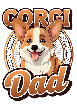 Corgi Dog Lover Corgi Dad