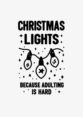 Christmas Lights Because