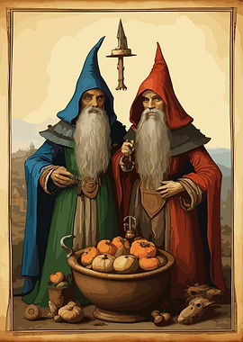 Sorecerers dark portrait