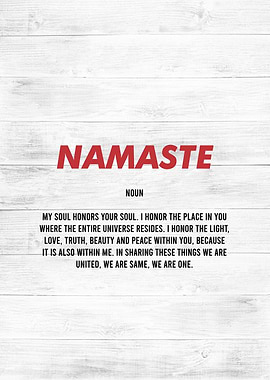 namaste