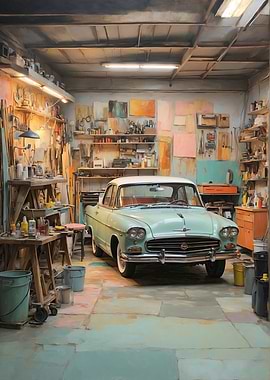 Mid Century Garage II