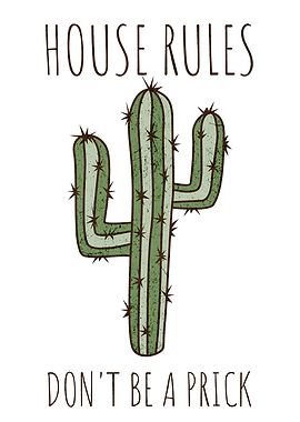 HOUSE RULES MINIMALIST