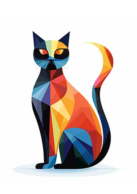Minimalist Animal Cat