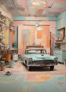 Mid Century Garage