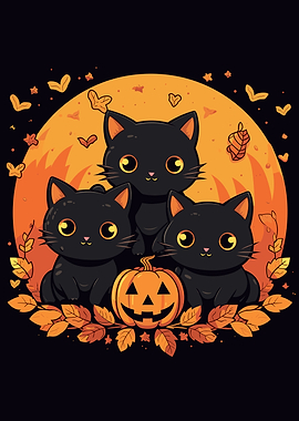 Halloween Black Cat