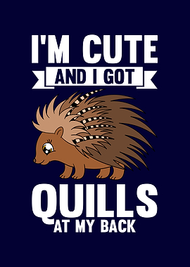 Cute Porcupine Funny