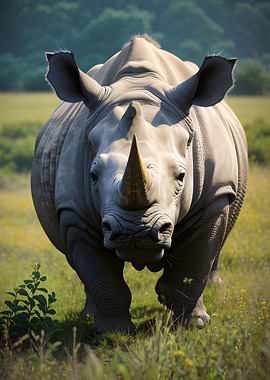 Rhinoceros animals