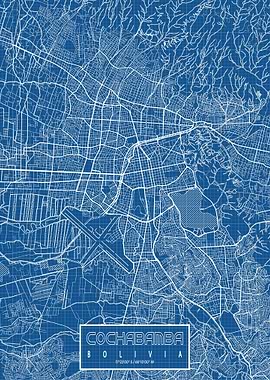 Cochabamba Map Blueprint