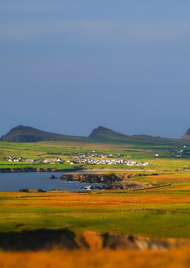 mottled Dingle coast