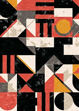 Black Red Grunge Bauhaus