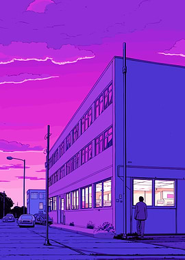 Lofi Pink Retro