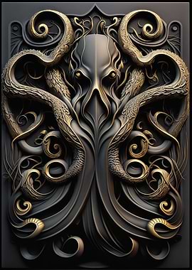 Cthulhu Kraken Monster God