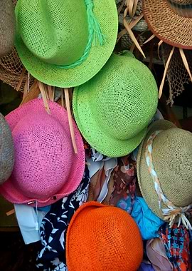 Colorful hats