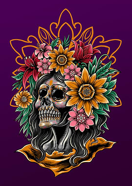 Day of the Dead Skull
