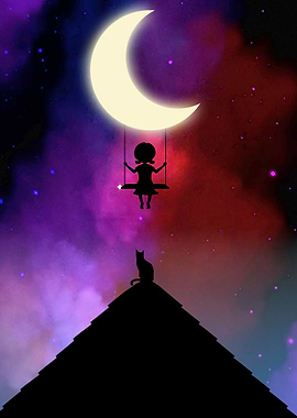 Kopi and the Roof Cat