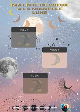 Voeux de la Nouvelle Lune