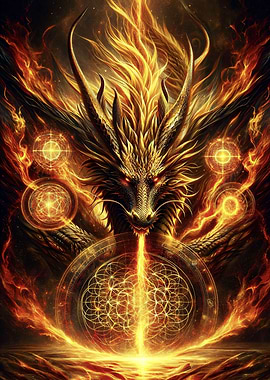 Dragon Sacred Geometry