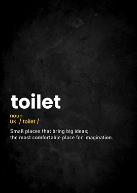 toilet funny definition