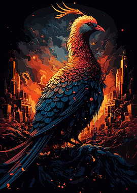 Cobalt Phoenix Majesty