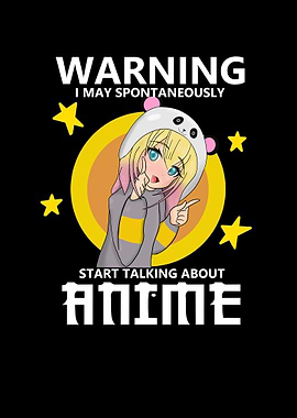 start talking about anime