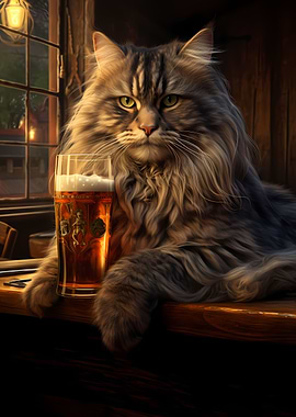 fat cat beer bar pub drink