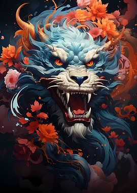 Chinese Dragon Painting 1