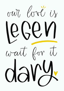 Our love is legendary