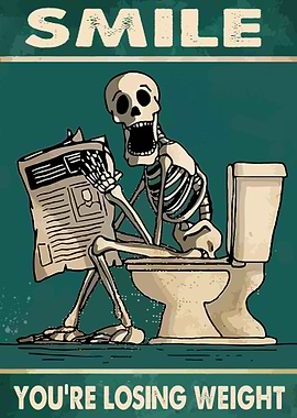 Smile Skeleton Skull Funny