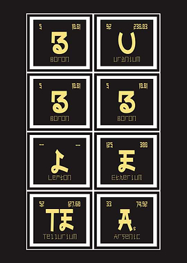 Element of Bubble Tea