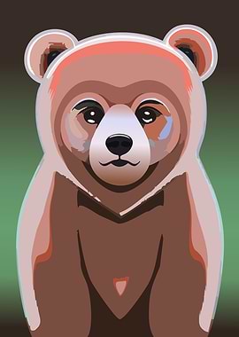 Cute Brown Bear