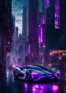 Purple Hypercar