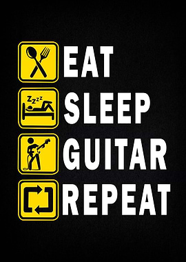 Eat Sleep Guitar