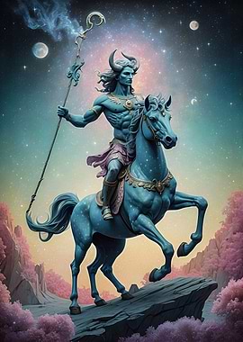 Whimsical Astral Card